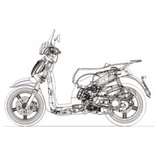 SCARABEO 125-200 IE LIGHT 2009-2010